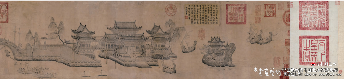 为作一片无声诗·王振鹏《龙池竞渡图卷》 王振鹏 《龙池竞渡图卷》 第1张 为作一片无声诗·王振鹏《龙池竞渡图卷》 王振鹏 《龙池竞渡图卷》 第1张