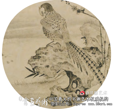 一墨分五色 无彩胜有彩·王渊《桃竹锦鸡图》 王渊 《桃竹锦鸡图》 第2张 一墨分五色 无彩胜有彩·王渊《桃竹锦鸡图》 王渊 《桃竹锦鸡图》 第2张