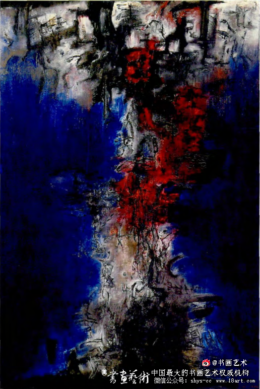 星垂平野阔 月涌大江流·赵无极《夜之颤抖》 赵无极 《夜之颤抖》 第1张 星垂平野阔 月涌大江流·赵无极《夜之颤抖》 赵无极 《夜之颤抖》 第1张