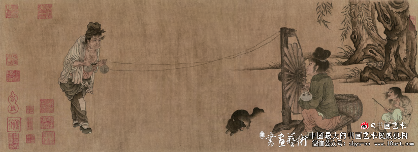 宋代风俗人物画和环境描绘的审美特征及其收藏价值 风俗人物画 民间风俗画 第1张 宋代风俗人物画和环境描绘的审美特征及其收藏价值 风俗人物画 民间风俗画 第1张