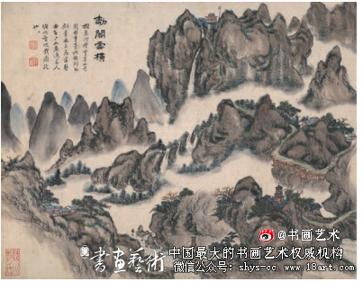 《蜀中胜迹图》与实景山水画 中国绘画史 文徵明 第4张 《蜀中胜迹图》与实景山水画 中国绘画史 文徵明 第4张