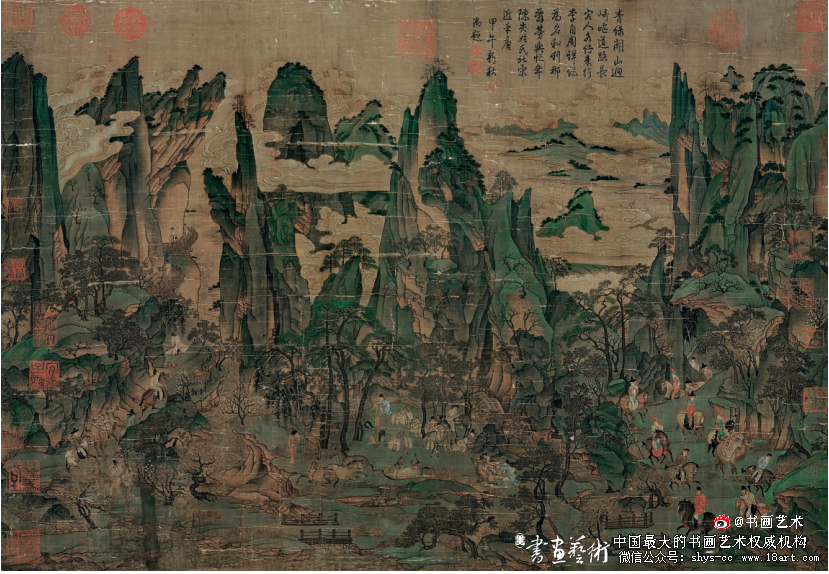 《蜀中胜迹图》与实景山水画 中国绘画史 文徵明 第3张 《蜀中胜迹图》与实景山水画 中国绘画史 文徵明 第3张