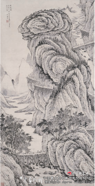 《蜀中胜迹图》与实景山水画 中国绘画史 文徵明 第5张 《蜀中胜迹图》与实景山水画 中国绘画史 文徵明 第5张