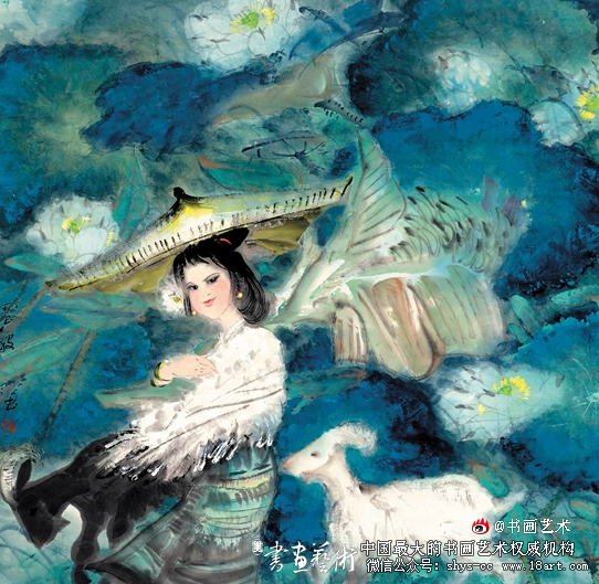 周昌谷人物画的变形美 周昌谷 人物画 第1张 周昌谷人物画的变形美 周昌谷 人物画 第1张