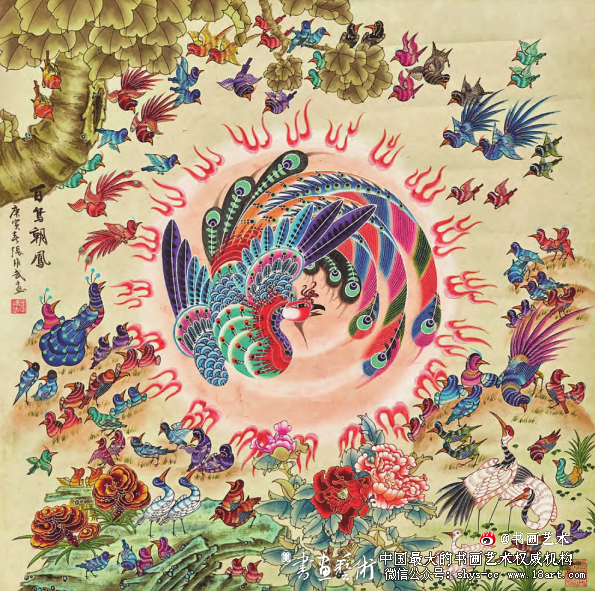 凤阳凤画中的意象传达 凤阳凤画 非物质文化 第1张 凤阳凤画中的意象传达 凤阳凤画 非物质文化 第1张
