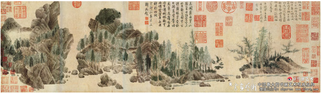 隐逸文化的视觉呈现·元代山水画的象征与隐喻 元代山水 山水画 第1张 隐逸文化的视觉呈现·元代山水画的象征与隐喻 元代山水 山水画 第1张