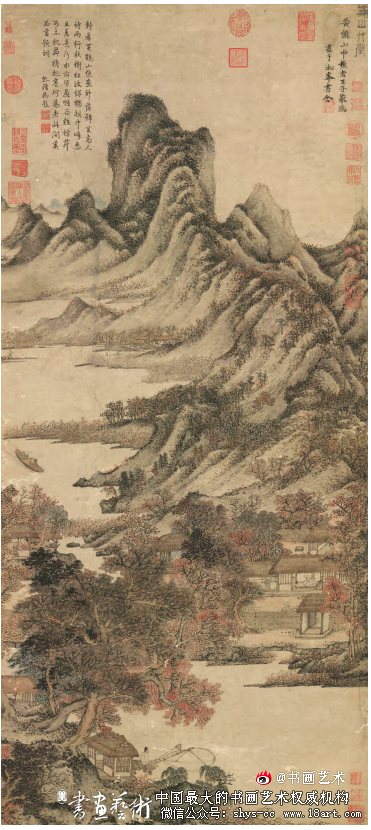 隐逸文化的视觉呈现·元代山水画的象征与隐喻 元代山水 山水画 第2张 隐逸文化的视觉呈现·元代山水画的象征与隐喻 元代山水 山水画 第2张