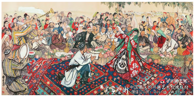 黄胄水墨人物画的艺术特点研究 黄胄 水墨人物画 第3张 黄胄水墨人物画的艺术特点研究 黄胄 水墨人物画 第3张