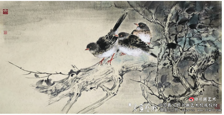 以画传情 雅致清韵丨曹进花鸟画刍议 曹进花鸟画 第5张 以画传情 雅致清韵丨曹进花鸟画刍议 曹进花鸟画 第5张
