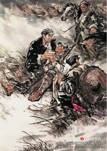 以形写神 气概豪迈丨评王涛的《最后一碗炒面》 写意人物 王涛人物画 第1张 以形写神 气概豪迈丨评王涛的《最后一碗炒面》 写意人物 王涛人物画 第1张