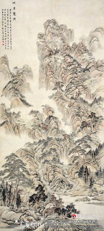 山川草木 因心造境丨方士庶的山水艺术 方士庶 新安画派 第1张 山川草木 因心造境丨方士庶的山水艺术 方士庶 新安画派 第1张