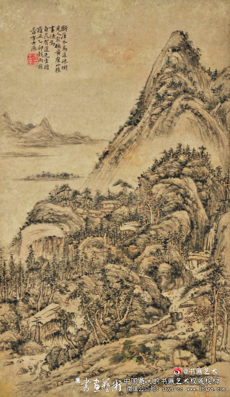 山川草木 因心造境丨方士庶的山水艺术 方士庶 新安画派 第8张 山川草木 因心造境丨方士庶的山水艺术 方士庶 新安画派 第8张