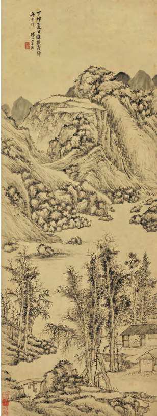 山川草木 因心造境丨方士庶的山水艺术 方士庶 新安画派 第11张 山川草木 因心造境丨方士庶的山水艺术 方士庶 新安画派 第11张