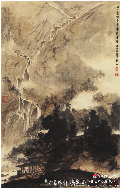中国美术馆藏傅抱石中国画《雨花台》作品赏析 中国美术馆 傅抱石 中国画 第3张 中国美术馆藏傅抱石中国画《雨花台》作品赏析 中国美术馆 傅抱石 中国画 第3张
