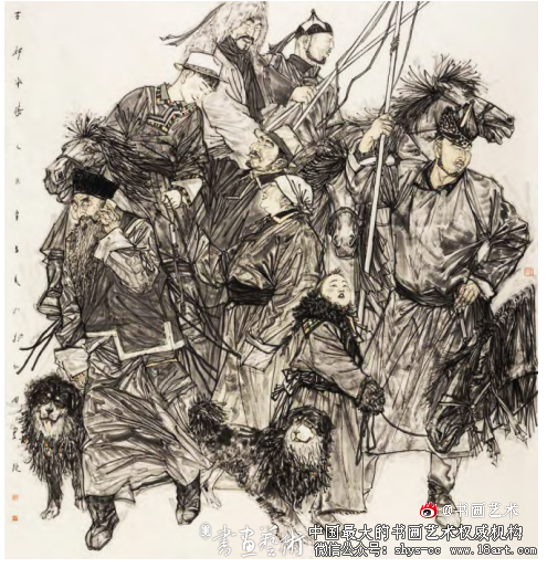 民族题材在当代写意人物画创作中的表现 民族题材 写意人物画 第1张 民族题材在当代写意人物画创作中的表现 民族题材 写意人物画 第1张