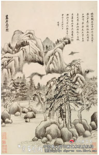 权力与身份丨董其昌《仿古山水册》解读 董其昌 《仿古山水册》 第2张 权力与身份丨董其昌《仿古山水册》解读 董其昌 《仿古山水册》 第2张
