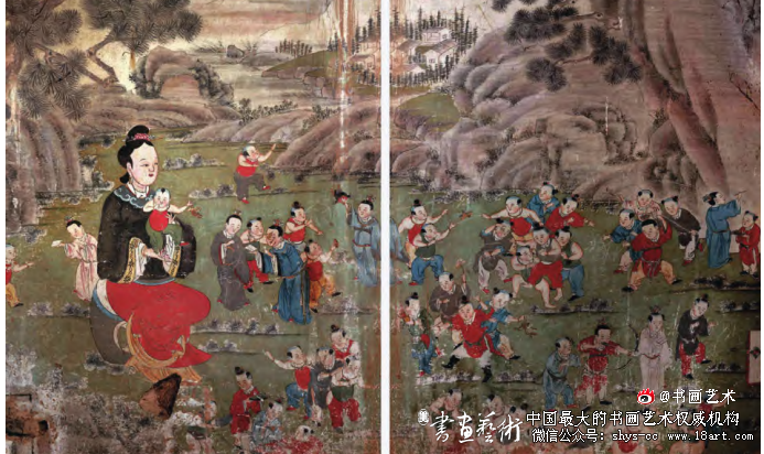 山西寺观壁画中的山水图景审美研究 民间美术 第4张 山西寺观壁画中的山水图景审美研究 民间美术 第4张