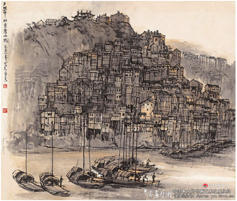 山水画创作的时代精神与笔墨语言转换 山水画创作 李可染 第1张 山水画创作的时代精神与笔墨语言转换 山水画创作 李可染 第1张