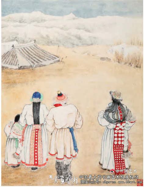 孙宗慰西部少数民族题材绘画初探 孙宗慰 西部少数民族题材 第2张 孙宗慰西部少数民族题材绘画初探 孙宗慰 西部少数民族题材 第2张