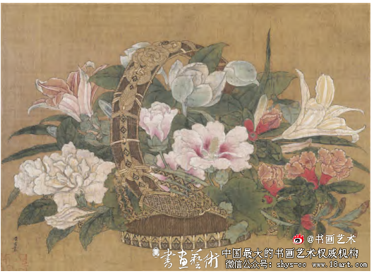 论李嵩《花篮图》中隐藏的折枝花理法表现 李嵩 《花篮图》 折枝花 第4张 论李嵩《花篮图》中隐藏的折枝花理法表现 李嵩 《花篮图》 折枝花 第4张