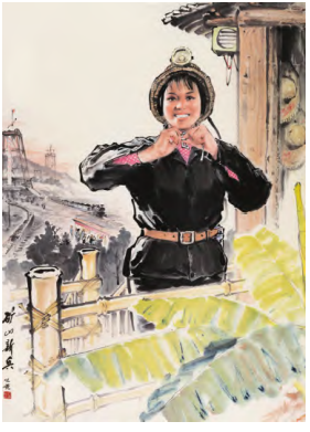 20世纪红色题材美术中女性形象的嬗变 红色美术 第4张 20世纪红色题材美术中女性形象的嬗变 红色美术 第4张