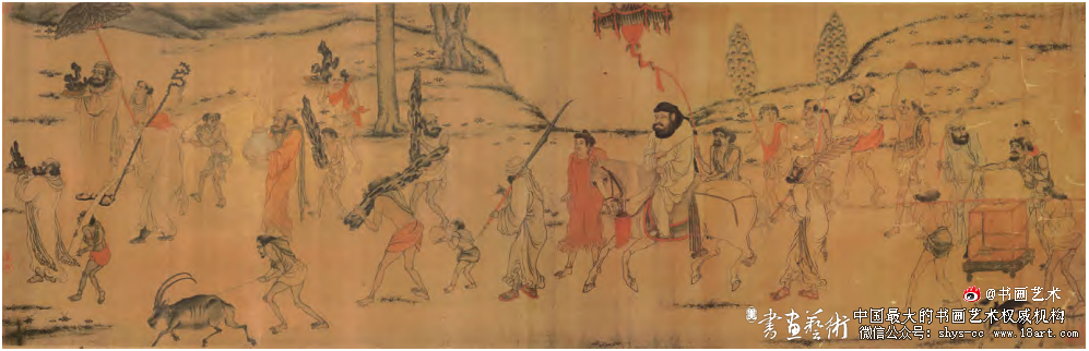 汉到五代人物画的千年之变 卫贤 人物画 文人画 第5张 汉到五代人物画的千年之变 卫贤 人物画 文人画 第5张