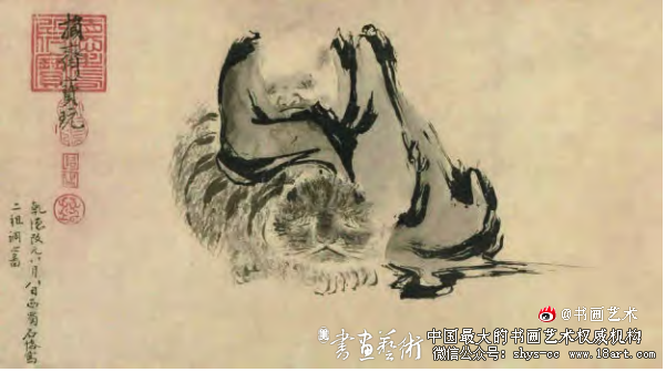 焦墨在人物画中的运用丨作品《我的世界》为例 中国画 焦墨 水墨创作 第1张 焦墨在人物画中的运用丨作品《我的世界》为例 中国画 焦墨 水墨创作 第1张