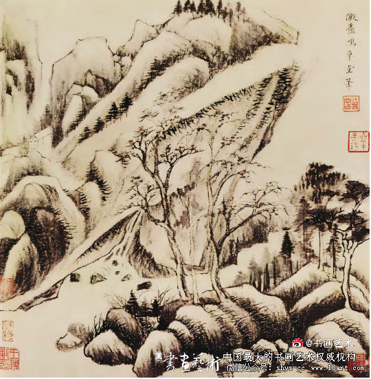 布白成势·董其昌山水画布白艺术初探 布白艺术 董其昌 山水画 第1张 布白成势·董其昌山水画布白艺术初探 布白艺术 董其昌 山水画 第1张
