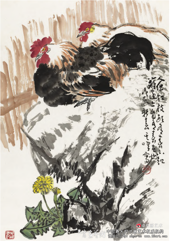 中国美术馆馆丨高山仰止守正创新 孙其峰花鸟画 孙其峰 花鸟画 中国美术馆 第4张 中国美术馆馆丨高山仰止守正创新 孙其峰花鸟画 孙其峰 花鸟画 中国美术馆 第4张