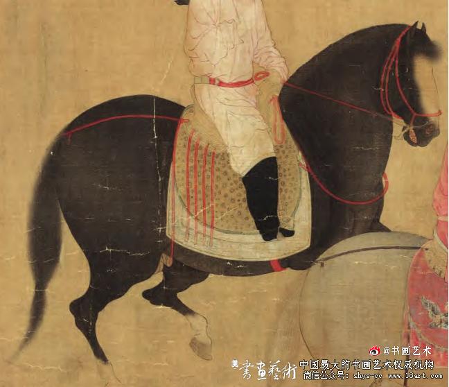 《虢国夫人游春图》艺术形式语言浅析 张萱 《虢国夫人游春图》 第4张 《虢国夫人游春图》艺术形式语言浅析 张萱 《虢国夫人游春图》 第4张