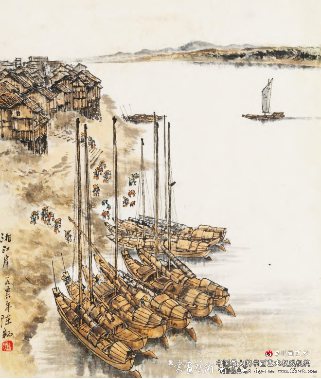 中国美术馆藏陈大羽1956年旅行写生作品导读 中国美术馆 陈大羽 第4张 中国美术馆藏陈大羽1956年旅行写生作品导读 中国美术馆 陈大羽 第4张