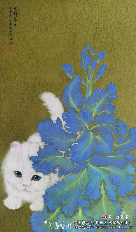 看画家“丁华的猫世界”的工笔画作品浅析 丁华 工笔画 第5张 看画家“丁华的猫世界”的工笔画作品浅析 丁华 工笔画 第5张