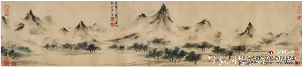 陈淳山水画创作风格的形成与其家藏的关系 陈淳 山水画 书画创作 第1张 陈淳山水画创作风格的形成与其家藏的关系 陈淳 山水画 书画创作 第1张