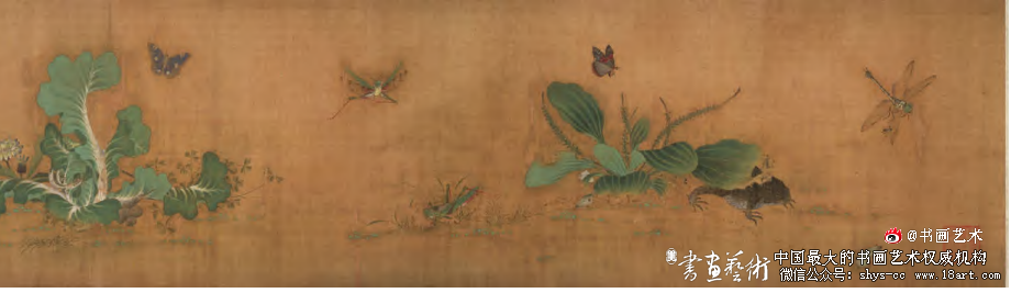 元代长卷草虫绘画的观看之道 《乾坤生意图》 第2张 元代长卷草虫绘画的观看之道 《乾坤生意图》 第2张
