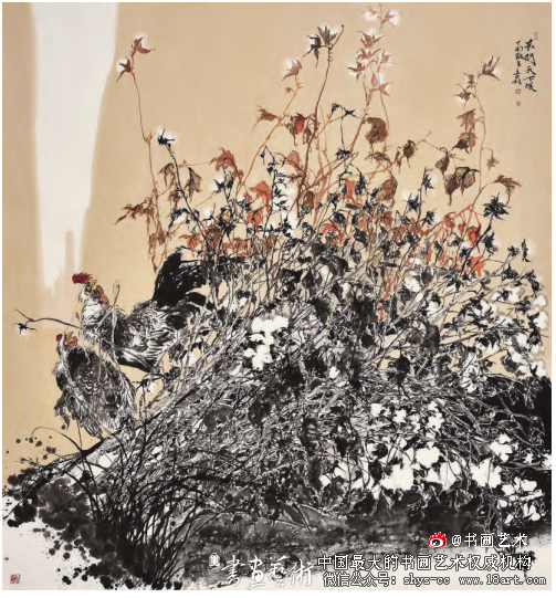 淡色溶月 花木有心丨走进山东画家王莉 王莉工笔画 第7张 淡色溶月 花木有心丨走进山东画家王莉 王莉工笔画 第7张