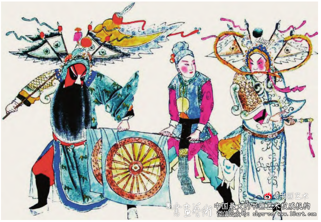 天津杨柳青年画丨戏曲年画图像叙事探析 杨柳青年画 第1张 天津杨柳青年画丨戏曲年画图像叙事探析 杨柳青年画 第1张