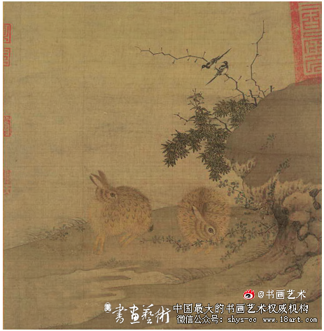 逸品性生 逸趣脱俗丨《桂花三兔图》赏析 绘画艺术 书法篆刻 第1张 逸品性生 逸趣脱俗丨《桂花三兔图》赏析 绘画艺术 书法篆刻 第1张