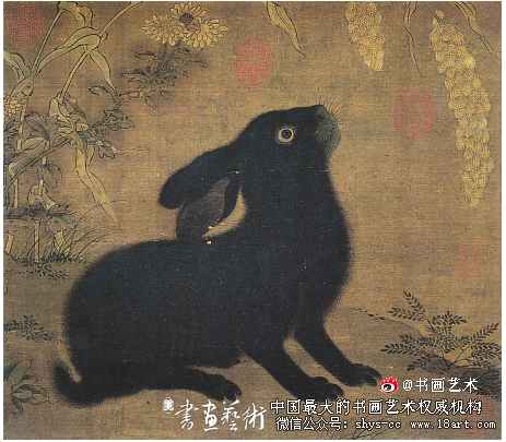 逸品性生 逸趣脱俗丨《桂花三兔图》赏析 绘画艺术 书法篆刻 第2张 逸品性生 逸趣脱俗丨《桂花三兔图》赏析 绘画艺术 书法篆刻 第2张