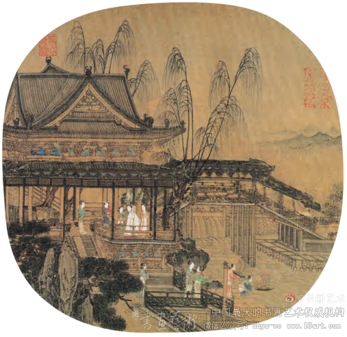 宋代园林题材绘画中的园居生活镜像 - 画里画外 - 书画艺术网